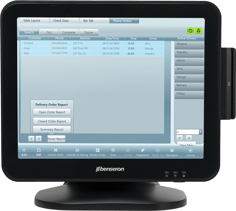 Delivery software